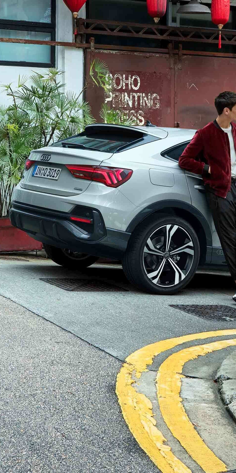 Seitenansicht Audi Q3 Sportback