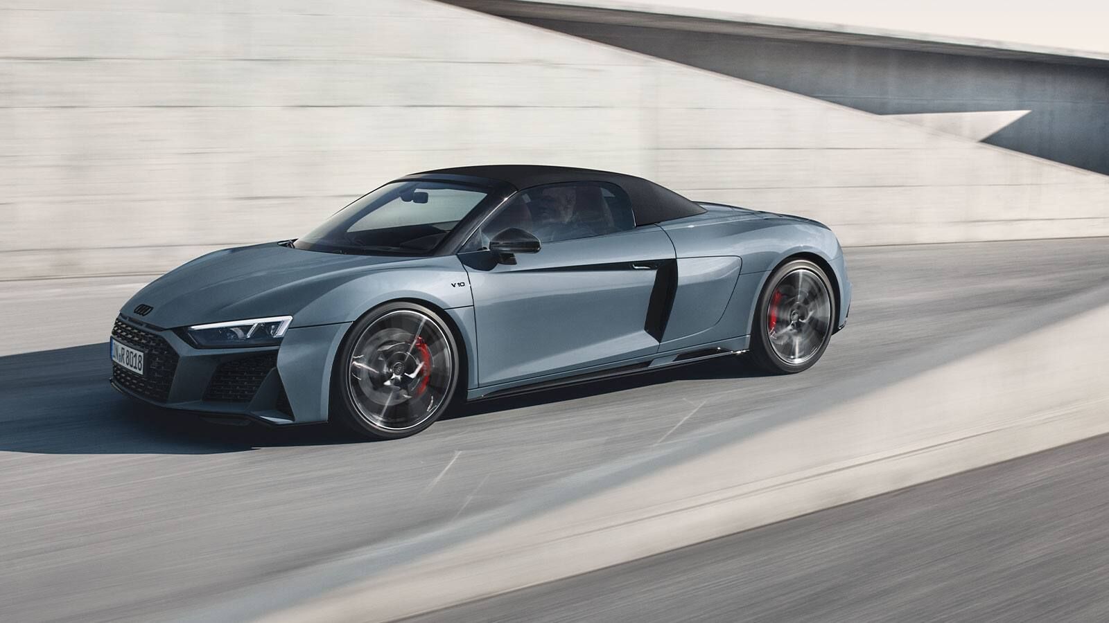 R8 Spyder v10 Performance Seiten Ansicht