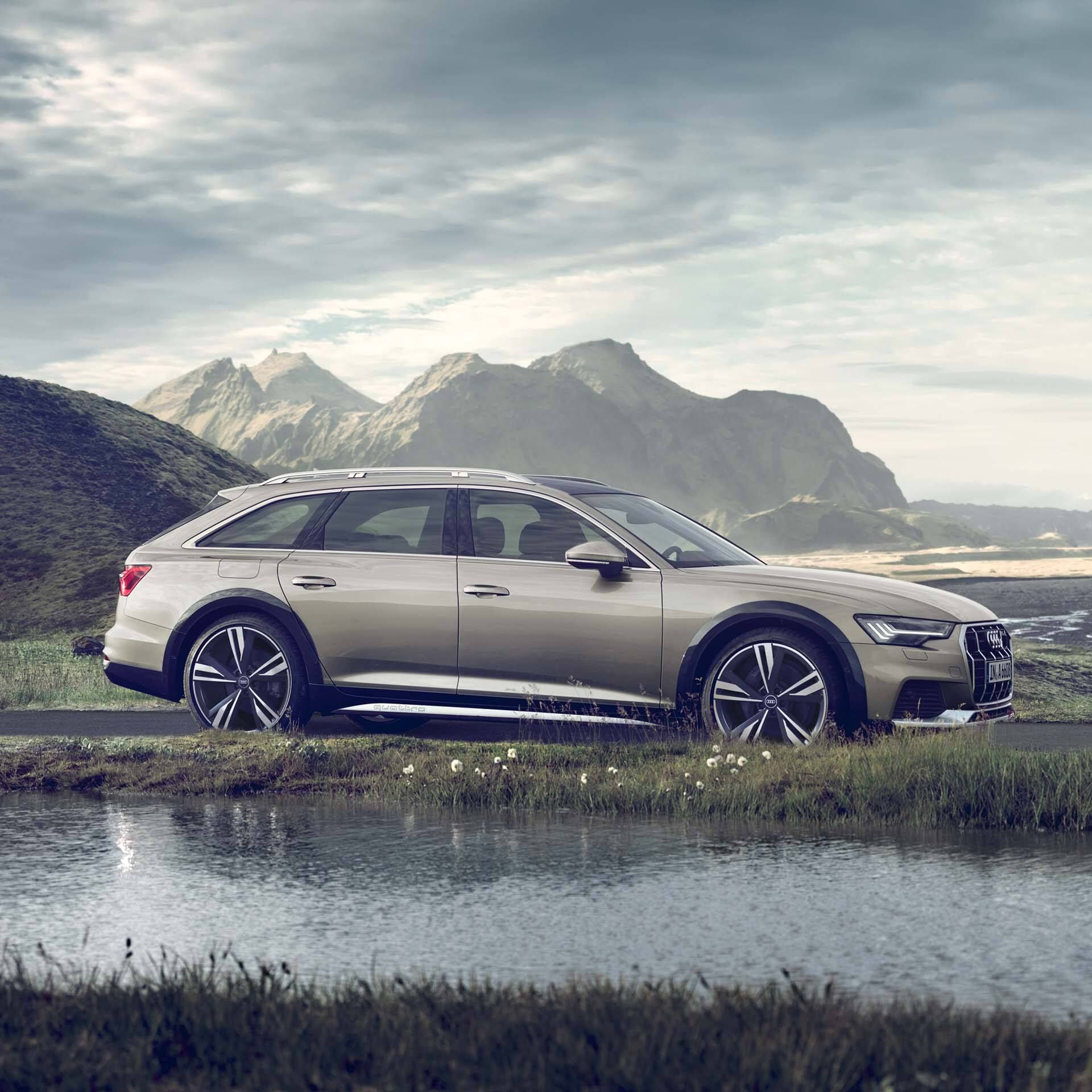 Seitenansicht A6 allroad quattro