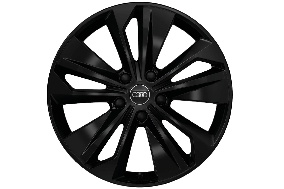 Audi Q6 Winterkomplettrad 5-Doppelarm-Falx-Design Schwarz 20 Zoll