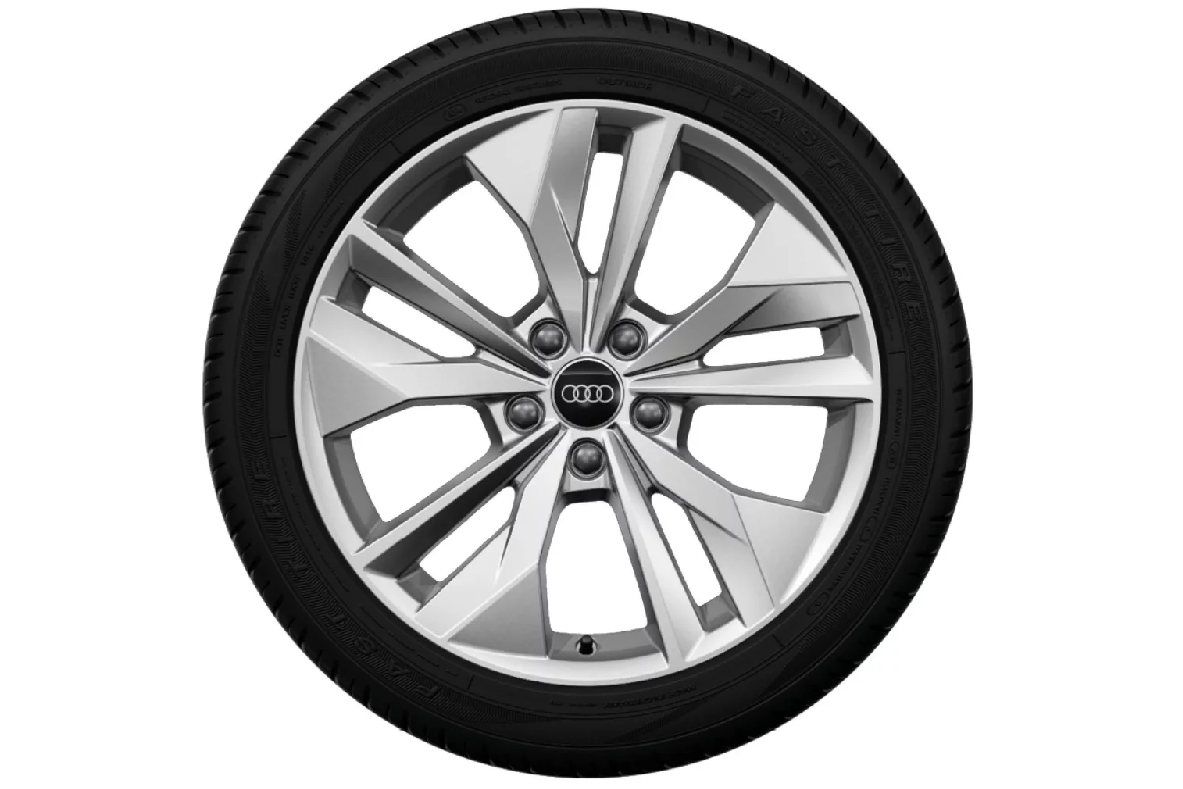 Audi A3 Winterkomplettrad 5-Arm-Y-Design-Design Silber 18 Zoll