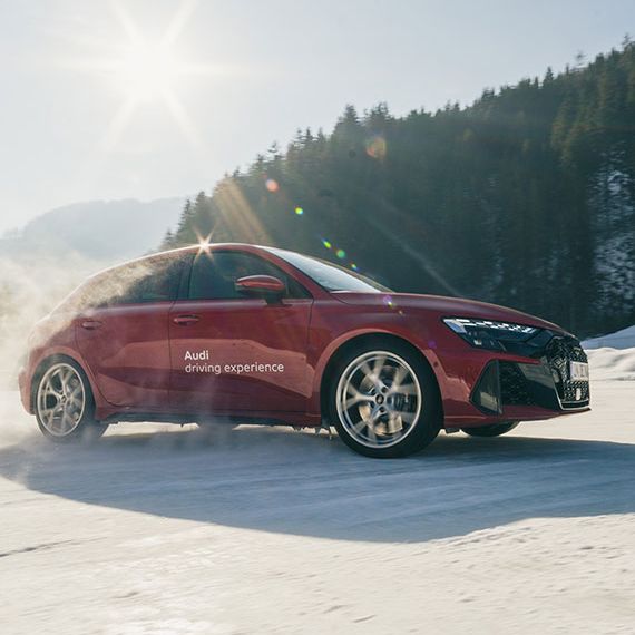 Audi beim Audi ice drive 