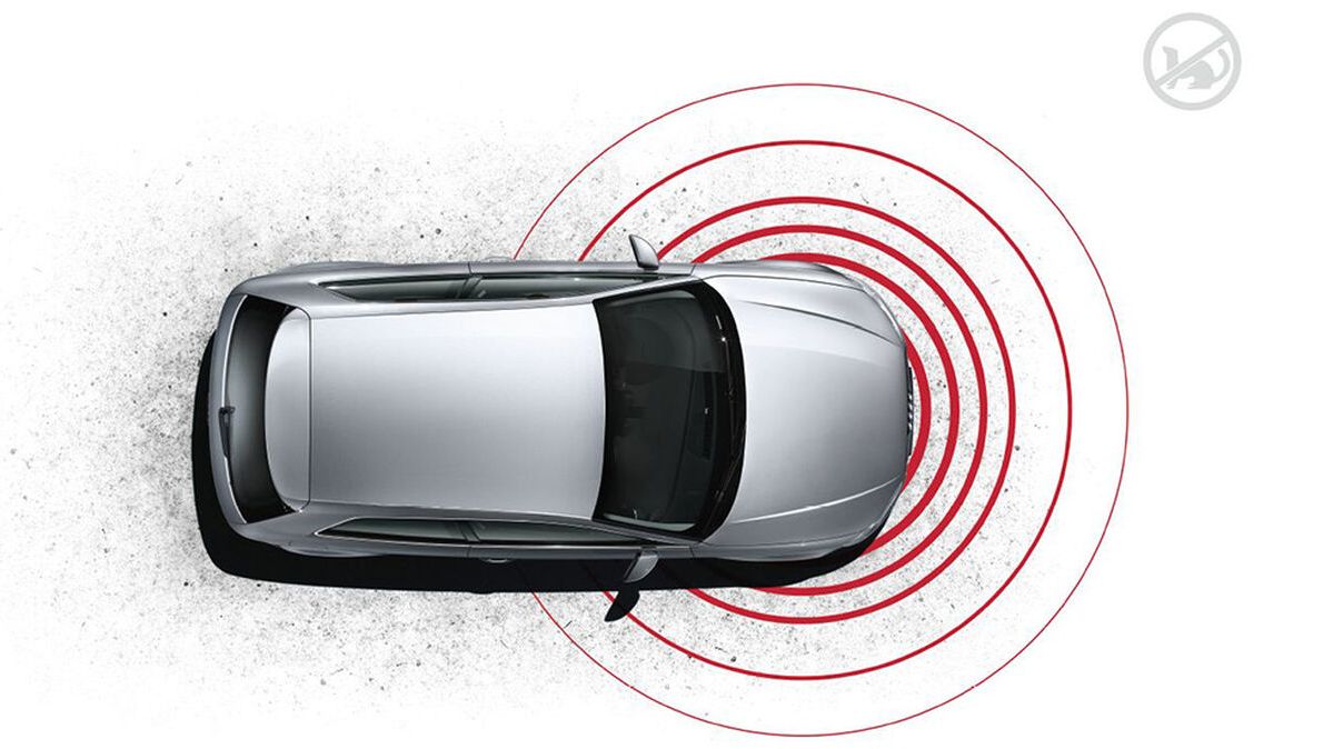 Darstellung des Audi Marderabwehr-Systems