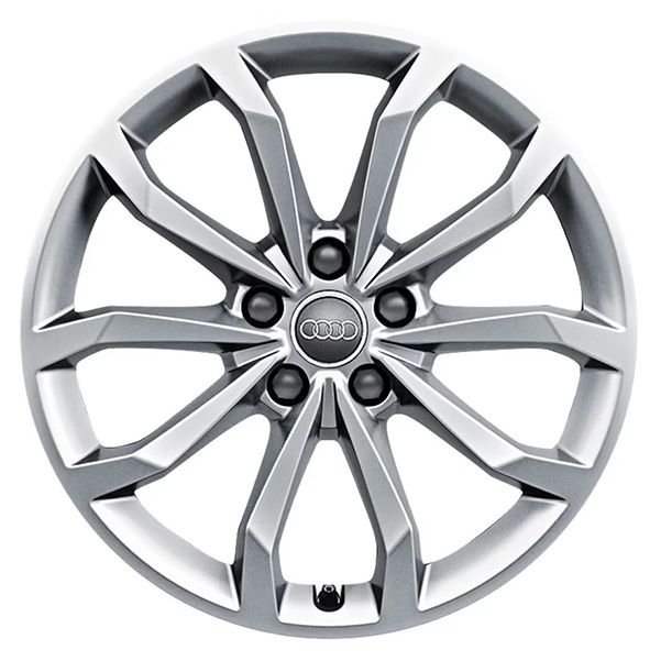 Audi A4 Leichtmetallfelge silbern