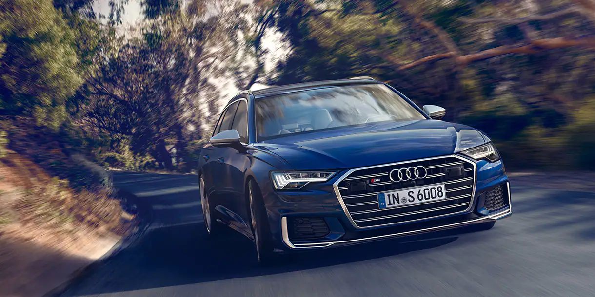 Audi S6 Avant TDI dynamische Frontansicht