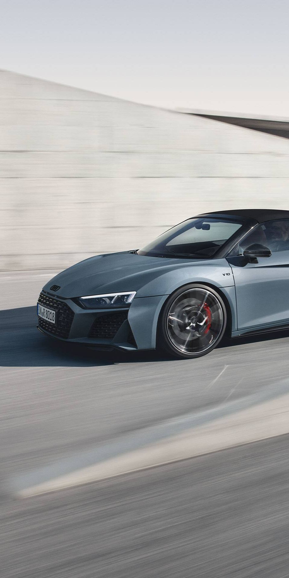 R8 Spyder v10 Performance Seiten Ansicht
