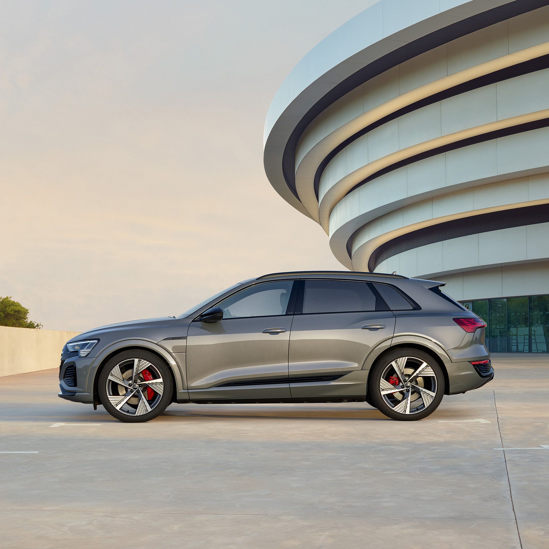 Seitenansicht Audi Q8 e-tron