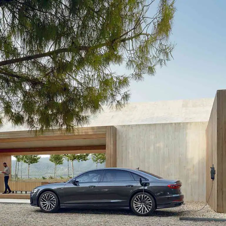 Ladesituation Audi A8 TFSI e