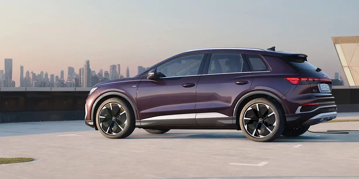 Seitenansicht Audi Q4 e-tron