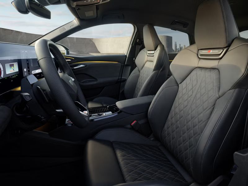 Interieur des Audi SQ6 Sportback e-tron