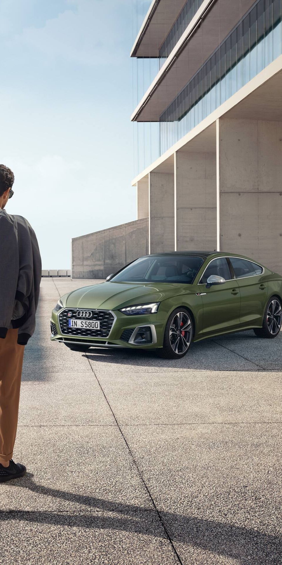 Frontansicht des Audi S5 Sportback