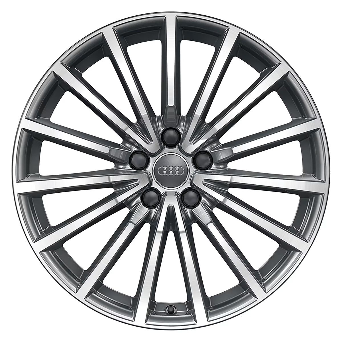 Audi A5 Leichtmetallfelge silbern