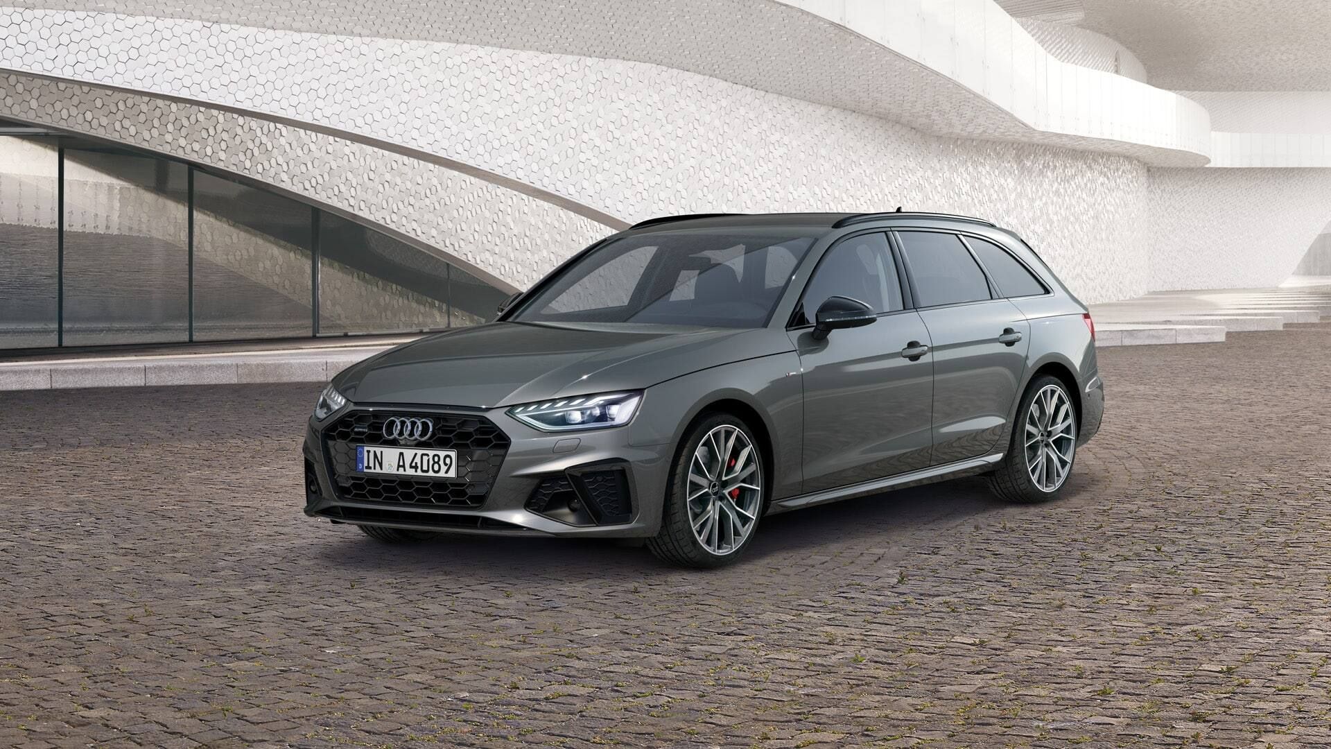 Audi A4 Avant Seitliche Frontansicht