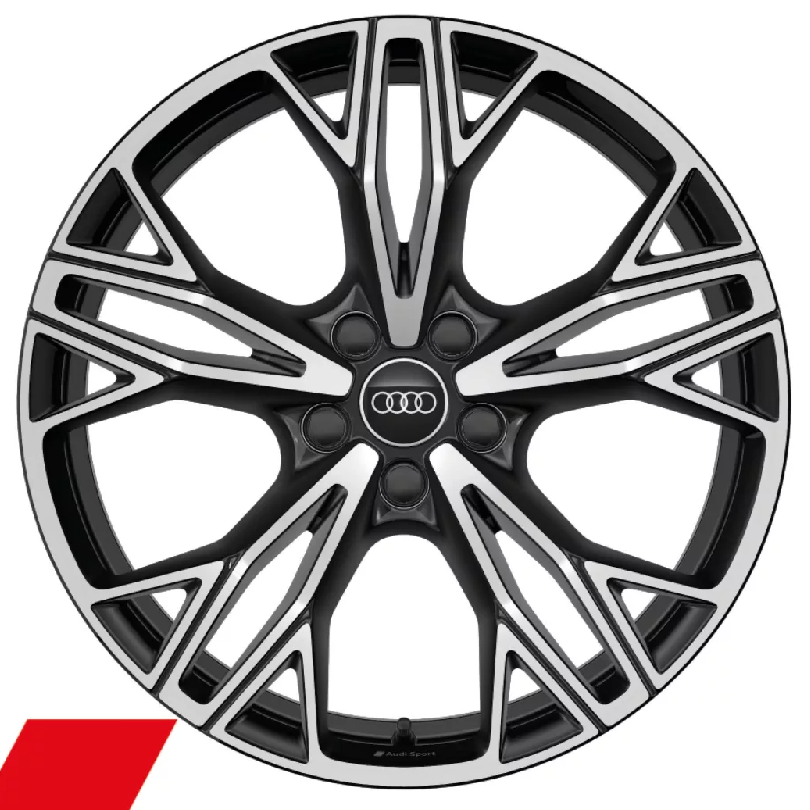 Audi Leichtmetallfelge Audi Sport 5-Doppelspeichen-Peak Design 19 Zoll