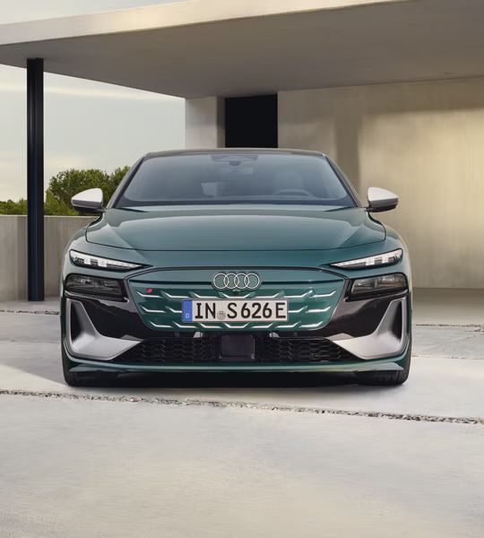 Frontansicht des Audi S6 Sportback e-tron