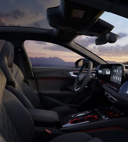 Interieur der Audi S5 Limousine 