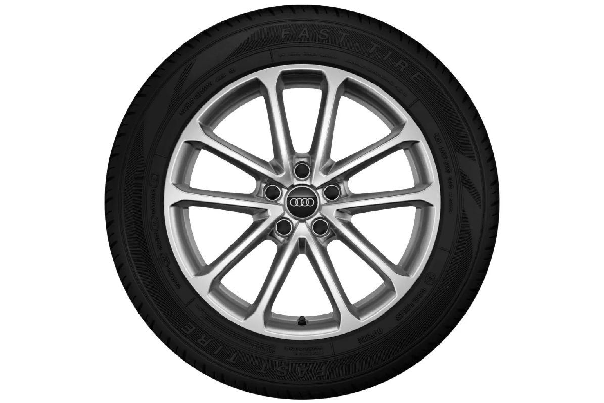 Audi A6 Winterkomplettrad 5-Doppelspeichen-Design Silber 18 Zoll