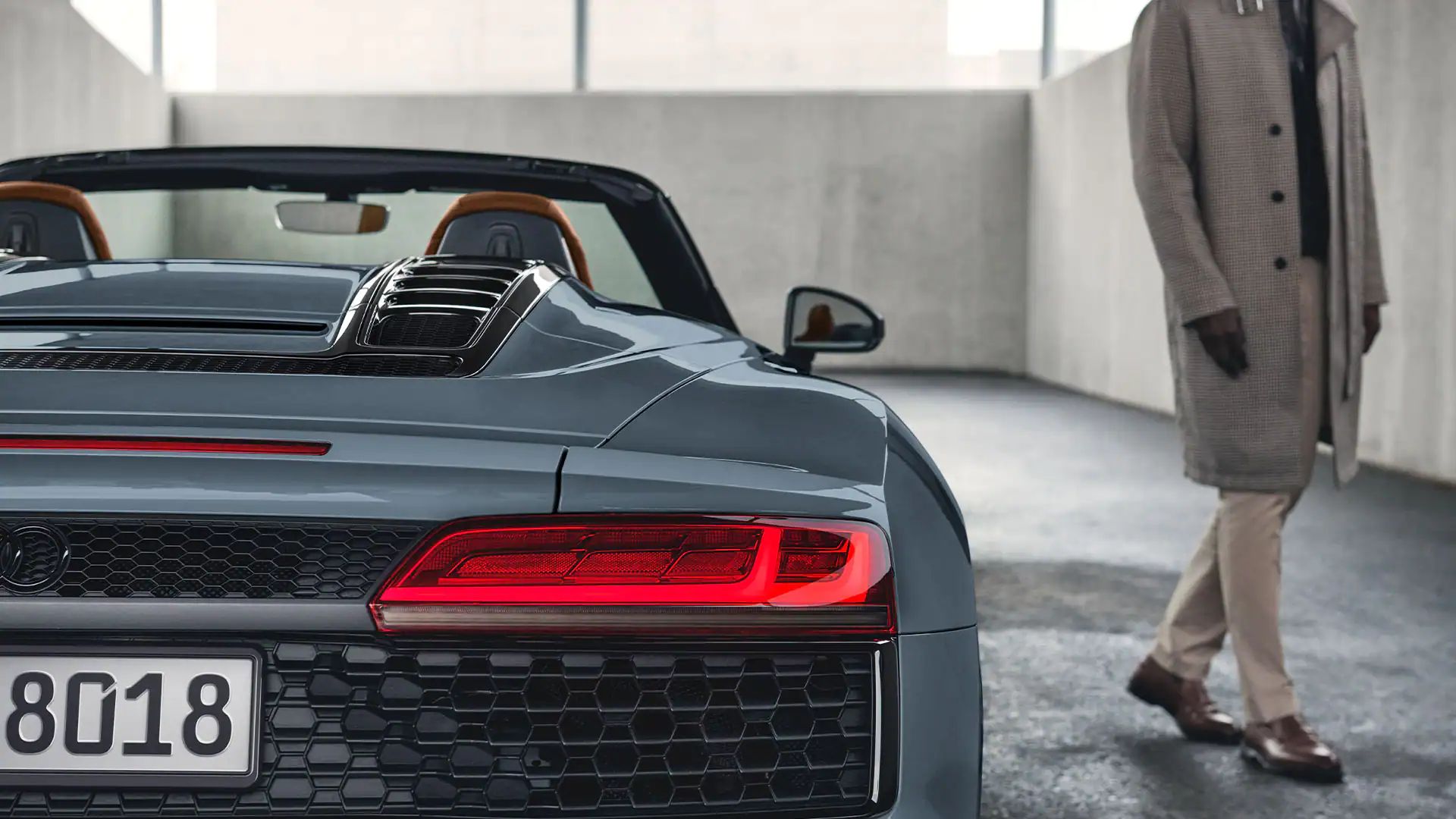 R8 Spyder v10 Performance Rückseite