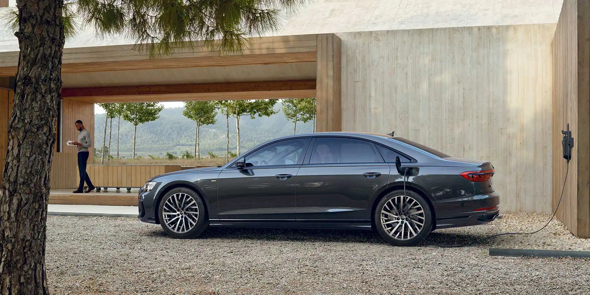 Ladesituation Audi A8 TFSI e