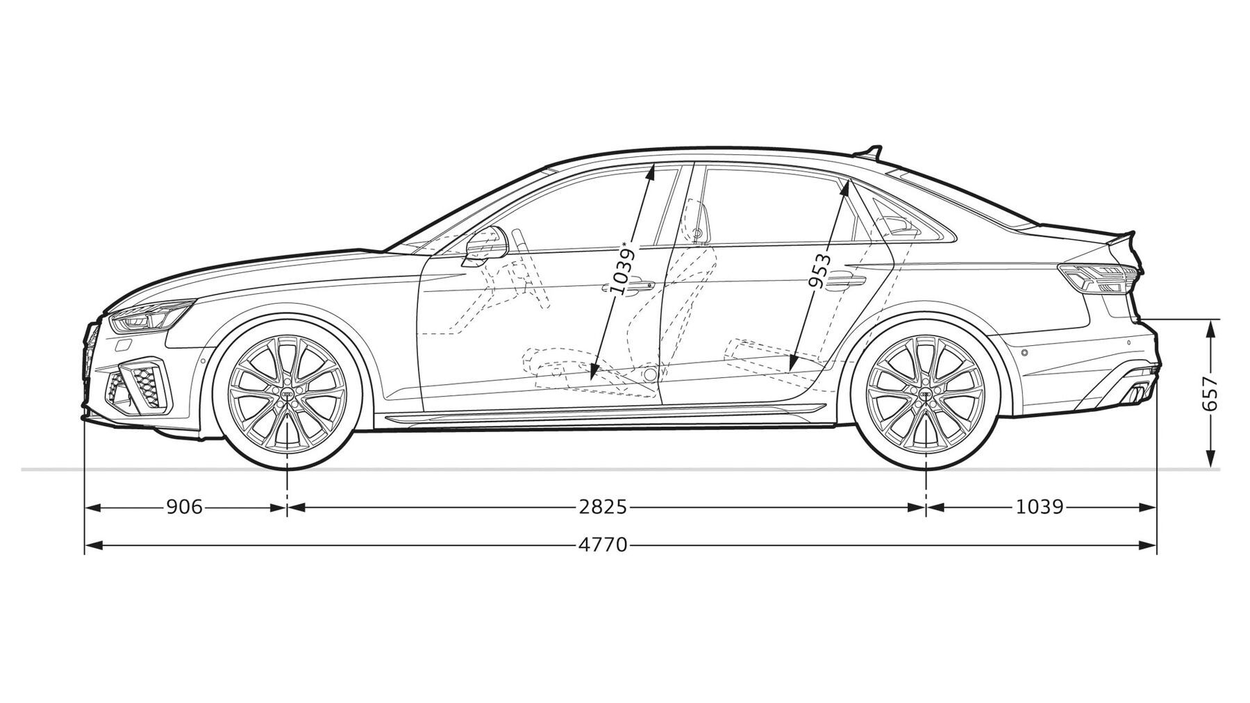 Abmessungen Audi A4