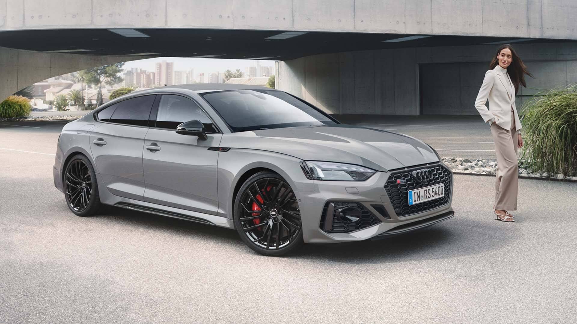Audi RS 5 Sportback seitliche Frontansicht
