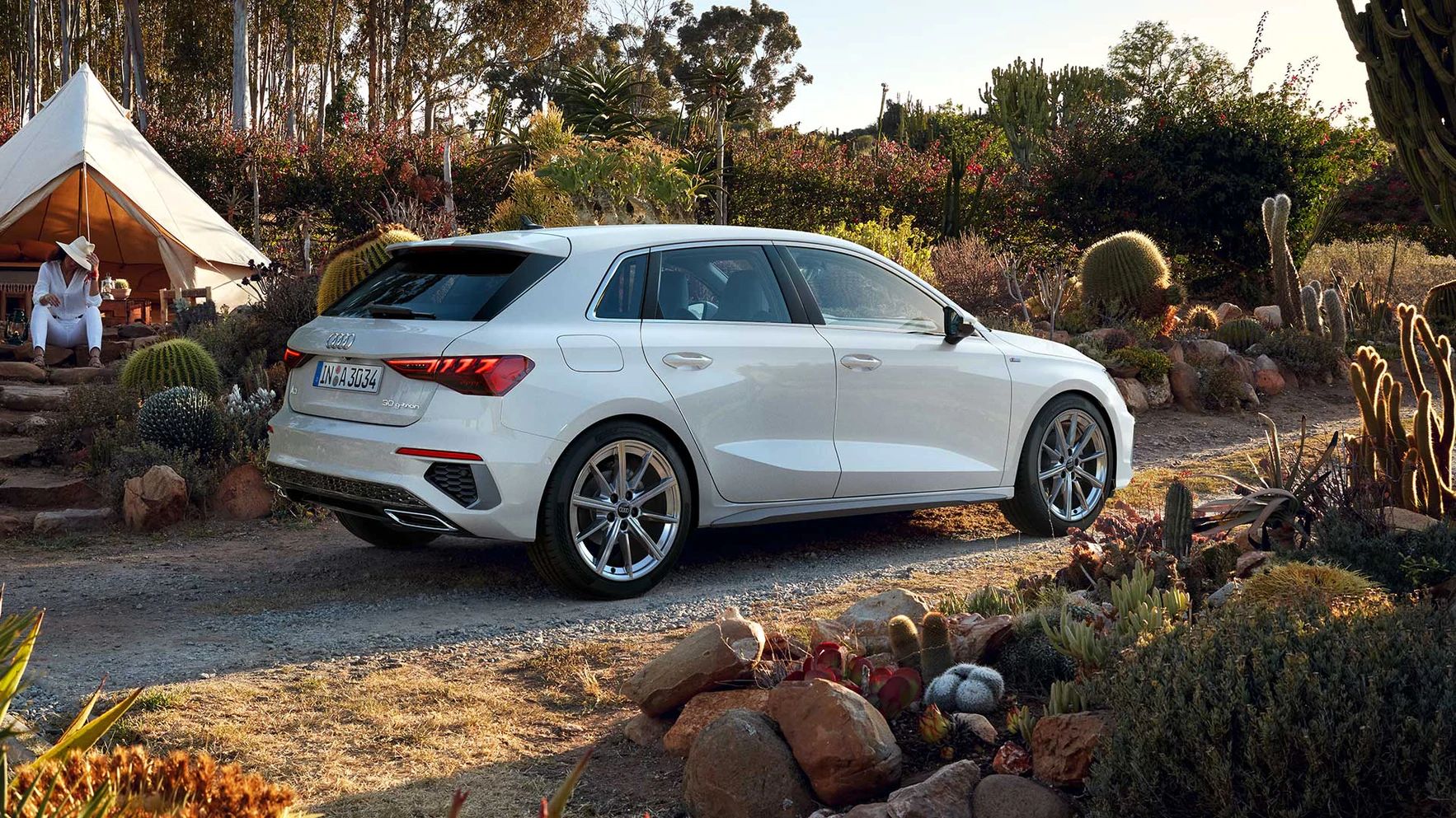 Audi A3 Sportback g-tron Seitenansicht 