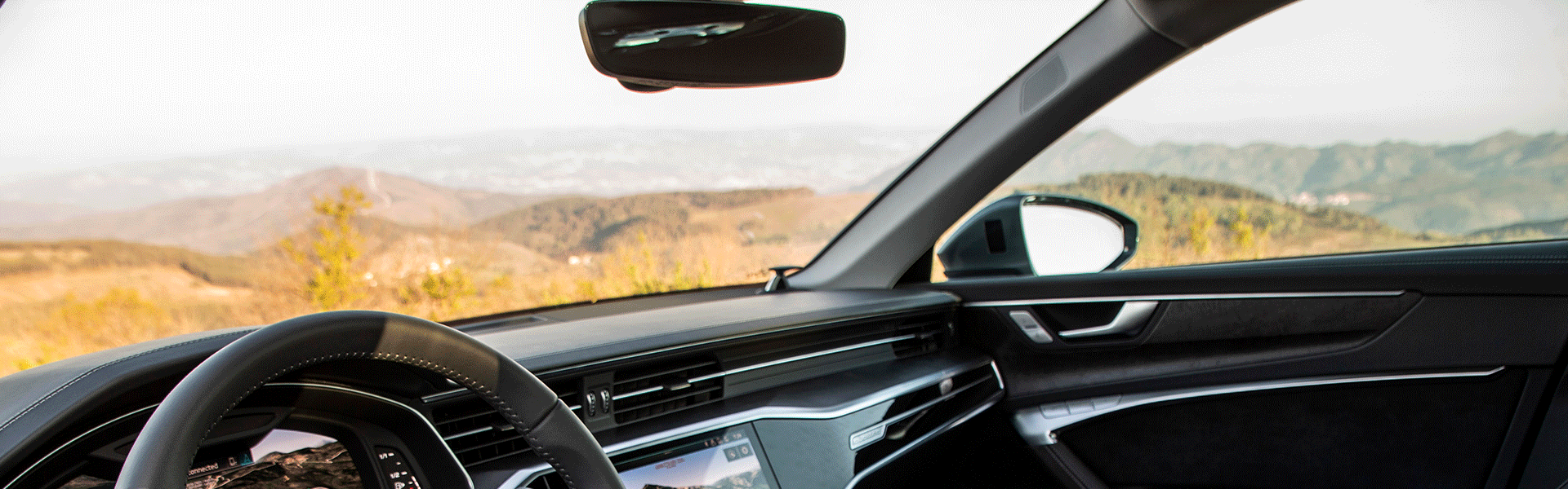 Innenansicht Audi mit Connect and play