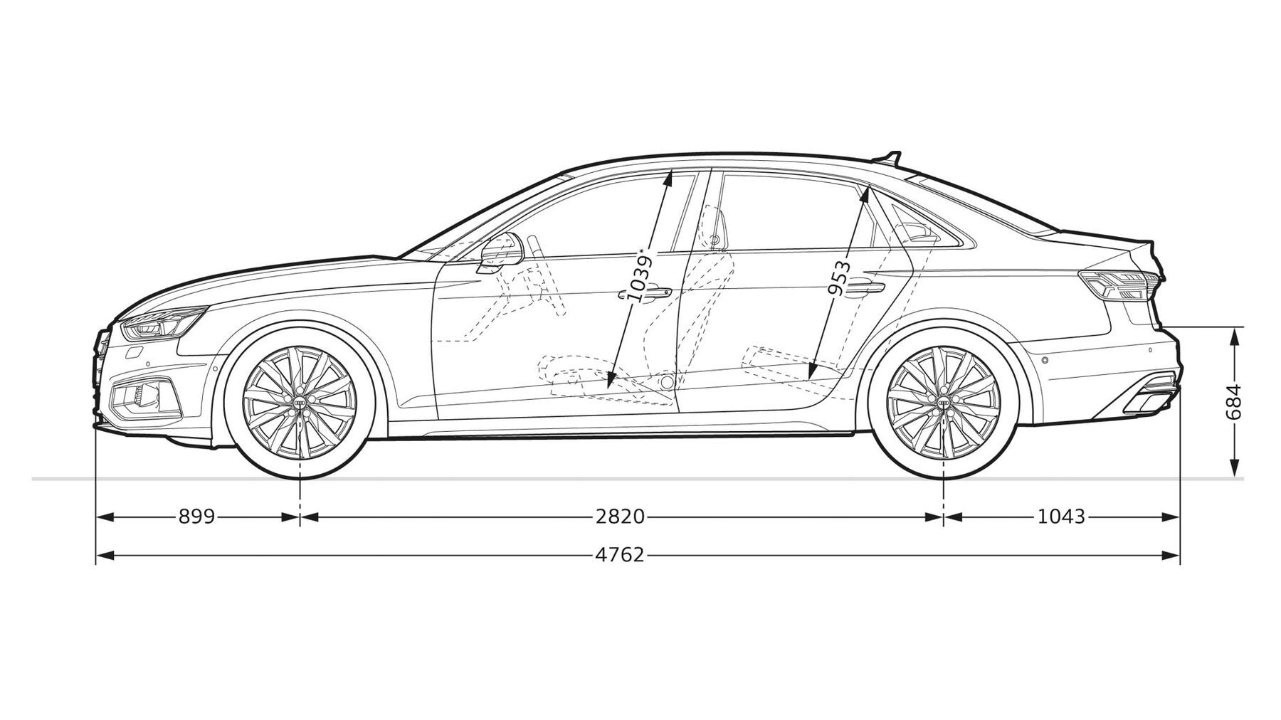 Abmessungen Audi A4