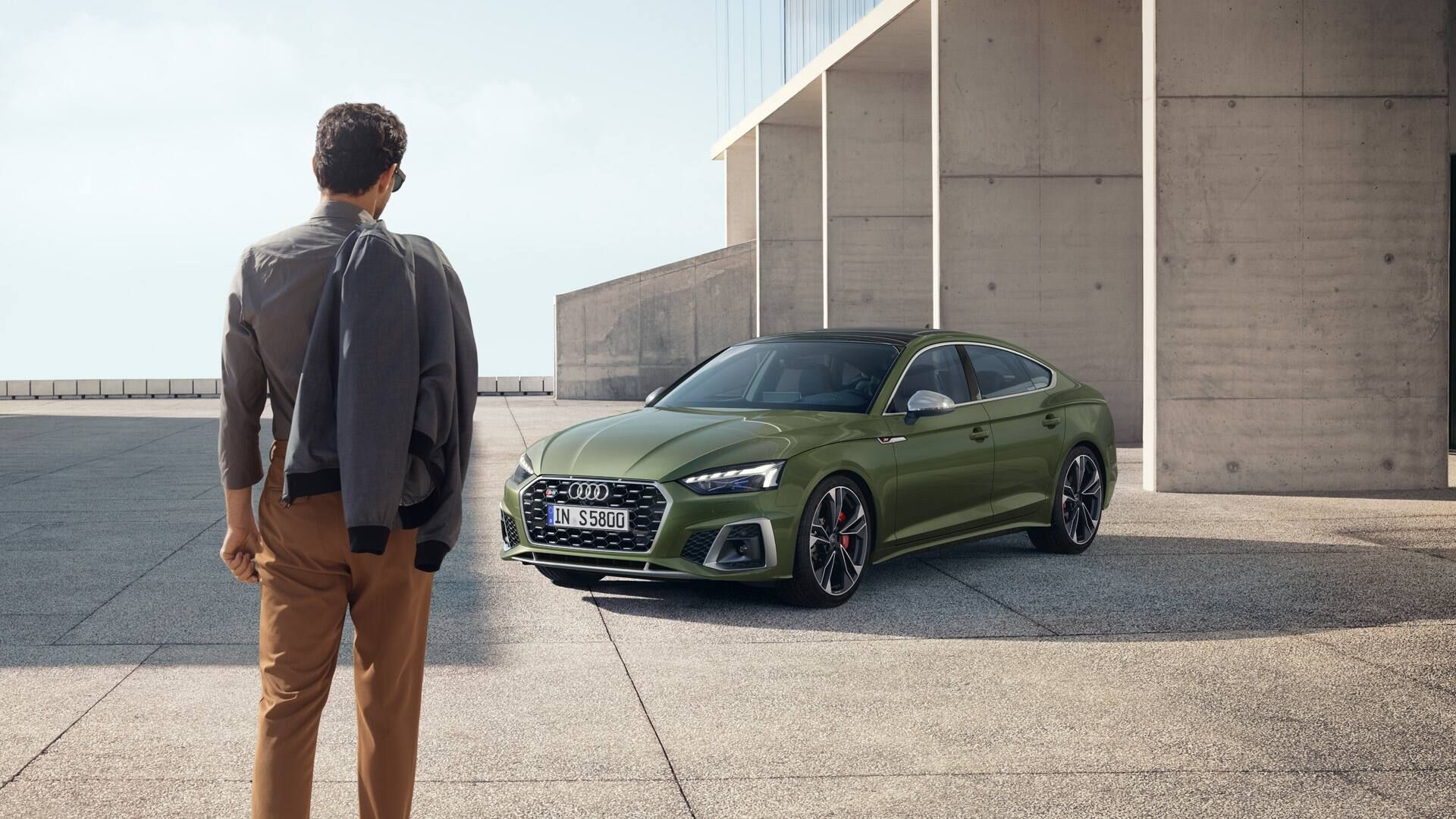 Frontansicht des Audi S5 Sportback
