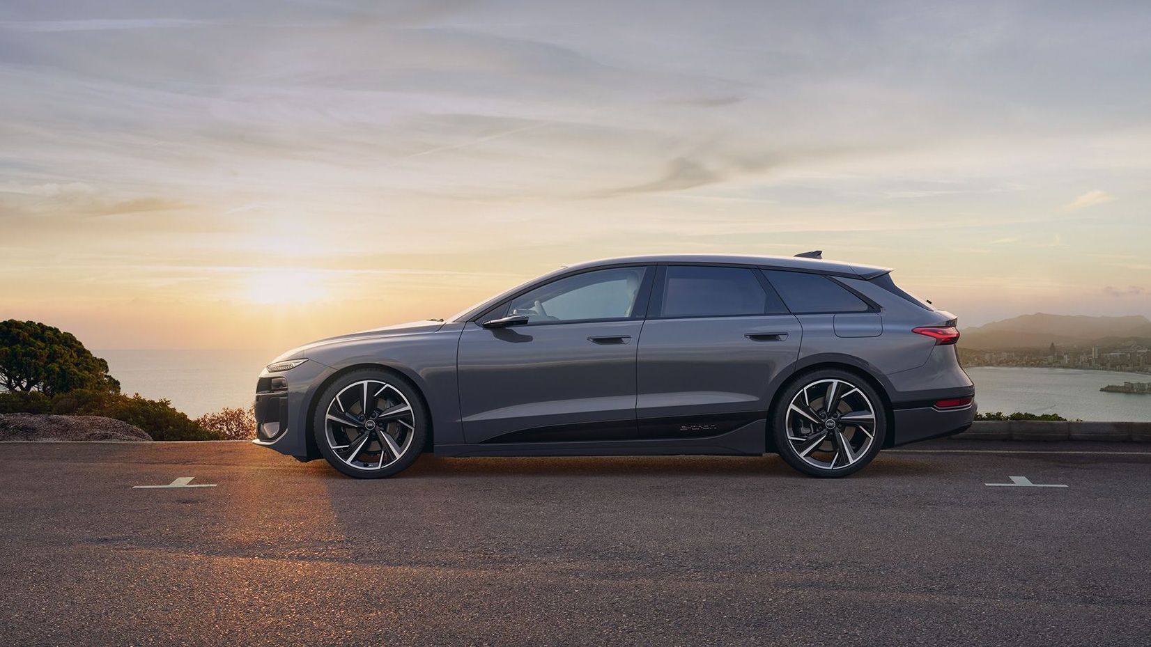 Audi A6 e-tron Seitenansicht