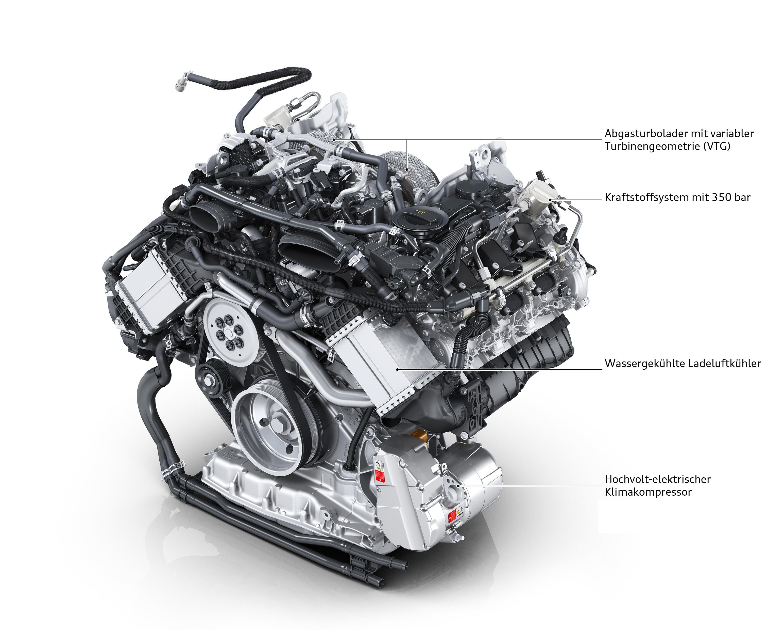Motordetails vom Audi RS 5