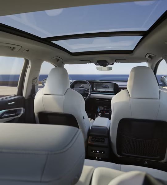 Interieur des Audi Q6 SUV e-tronx