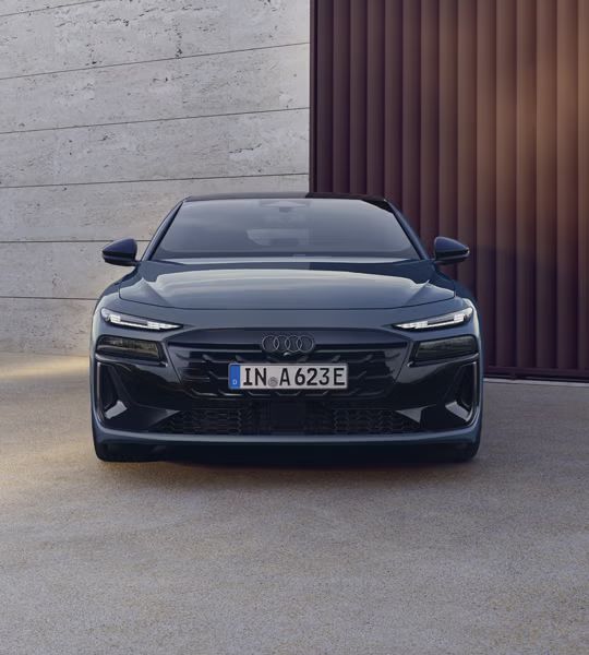 Frontansicht des Audi A6 Sportback e-tron
