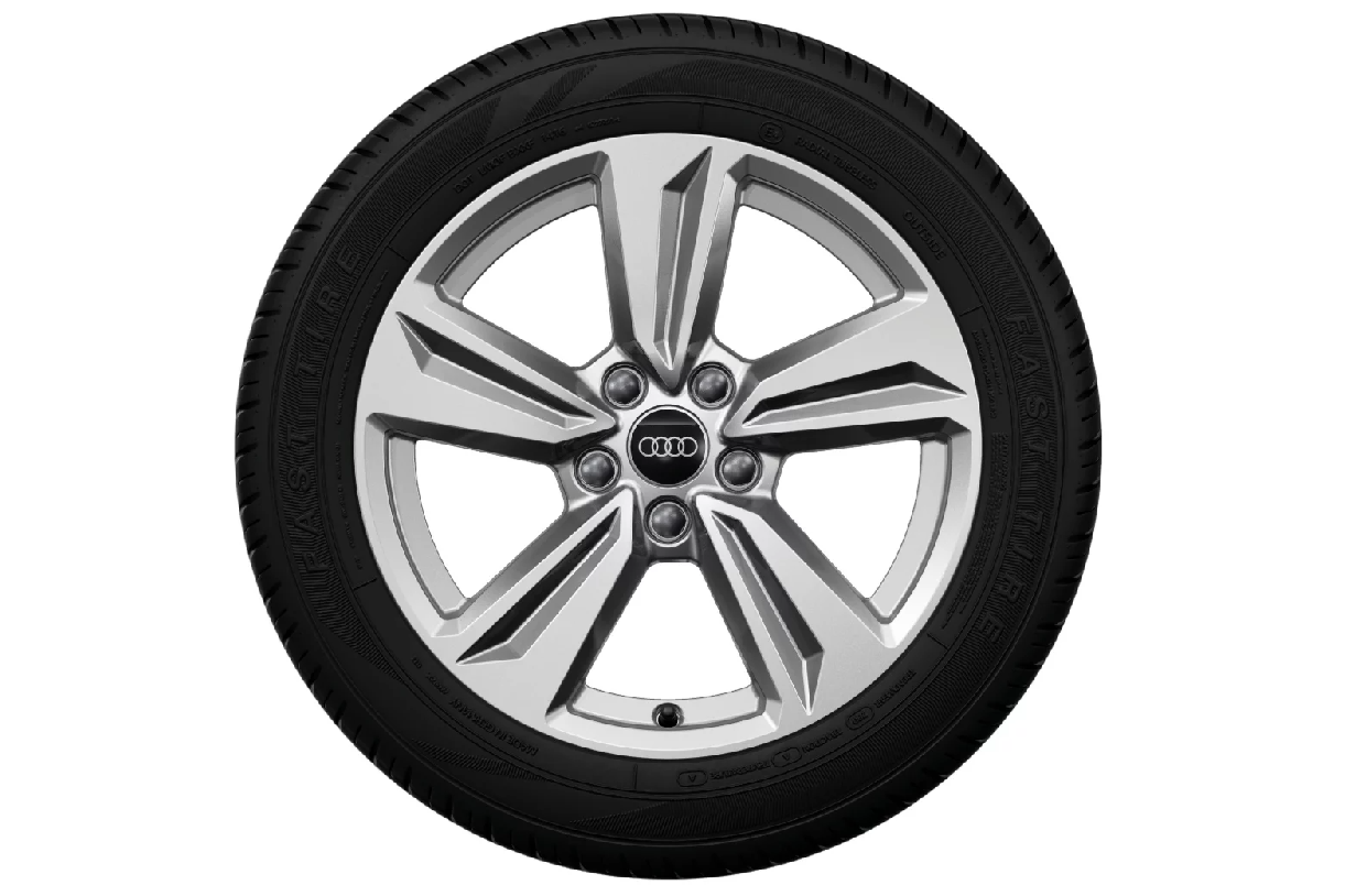 Audi A3 Winterkomplettrad 5-Arm-Wing-Design Silber 17 Zoll