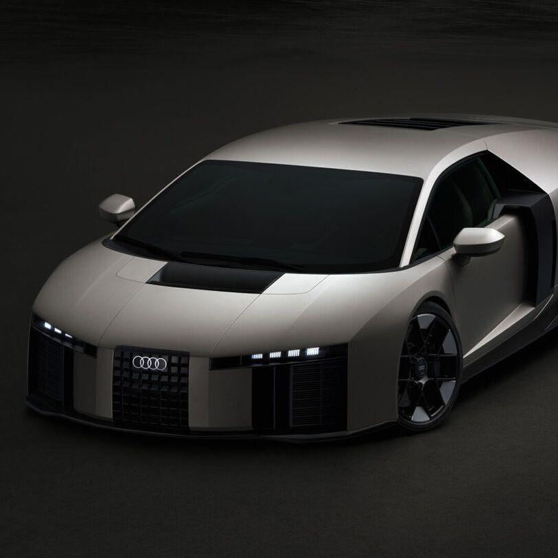 Audi Nuvolari - Titanium, Studioaufnahme, Exterieur, Dreiviertelfrontansicht