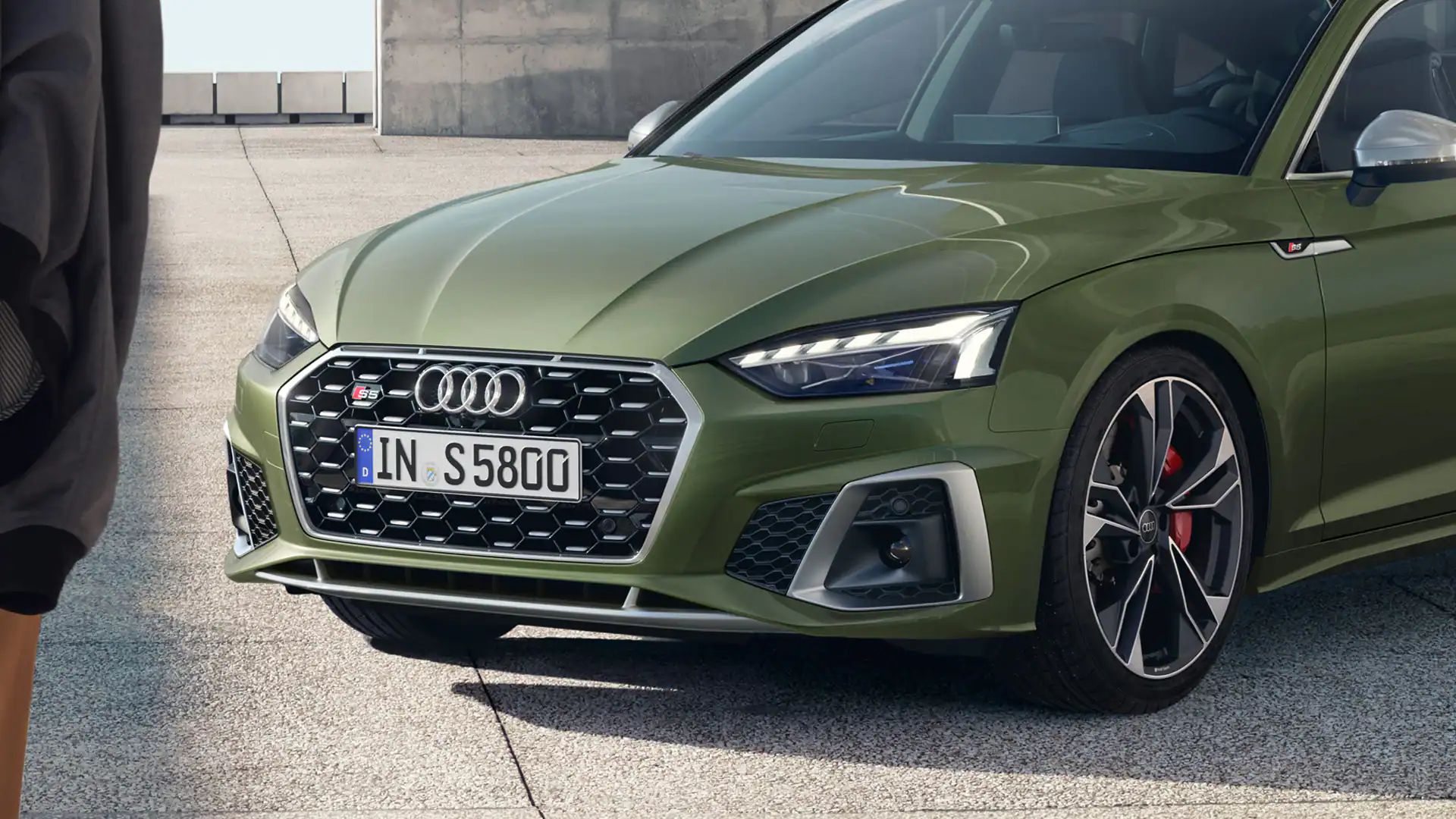 Scheinwerfer des Audi S5 Sportback