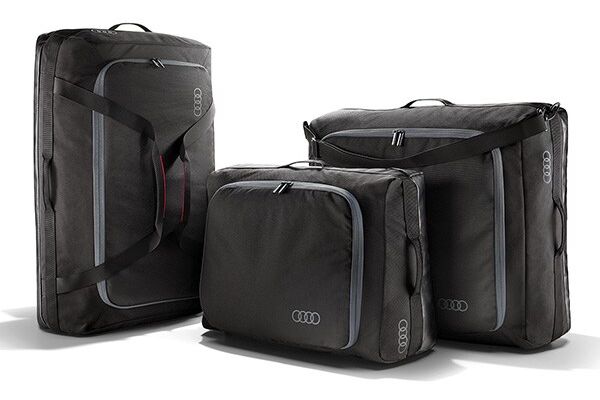 Audi Dachbox mit Audi Original Dachboxentaschen für Audi A6, A7, A5 & Co.