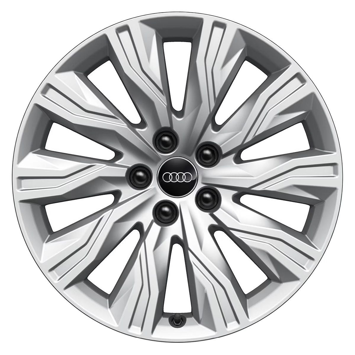 Audi A4 Leichtmetallfelge silbern