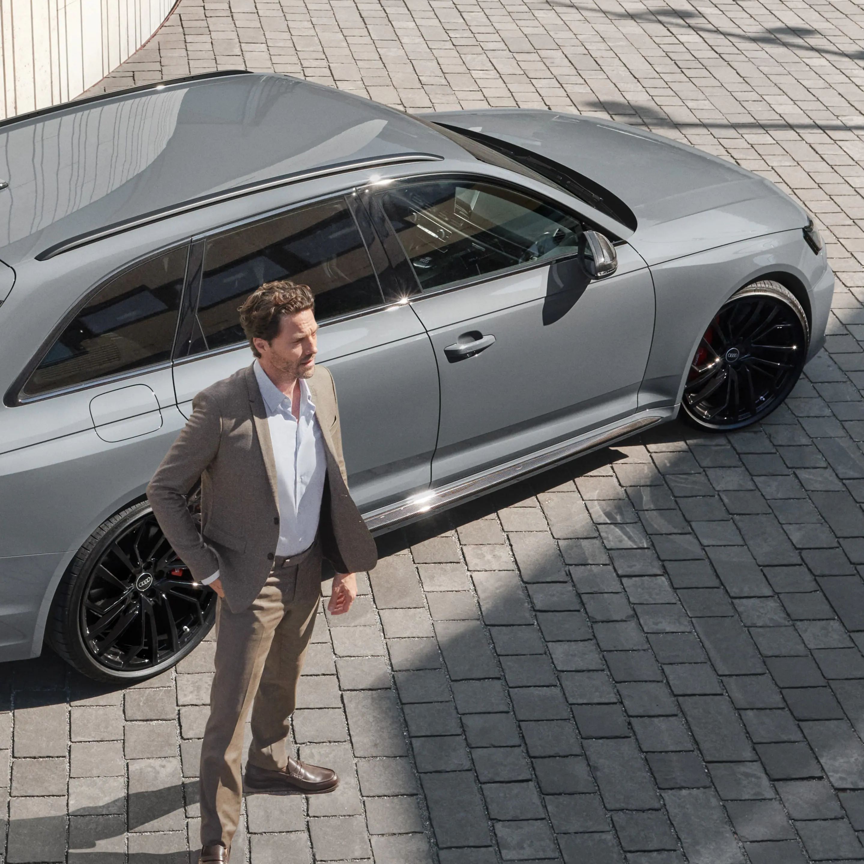 Audi RS 4 Avant Topansicht