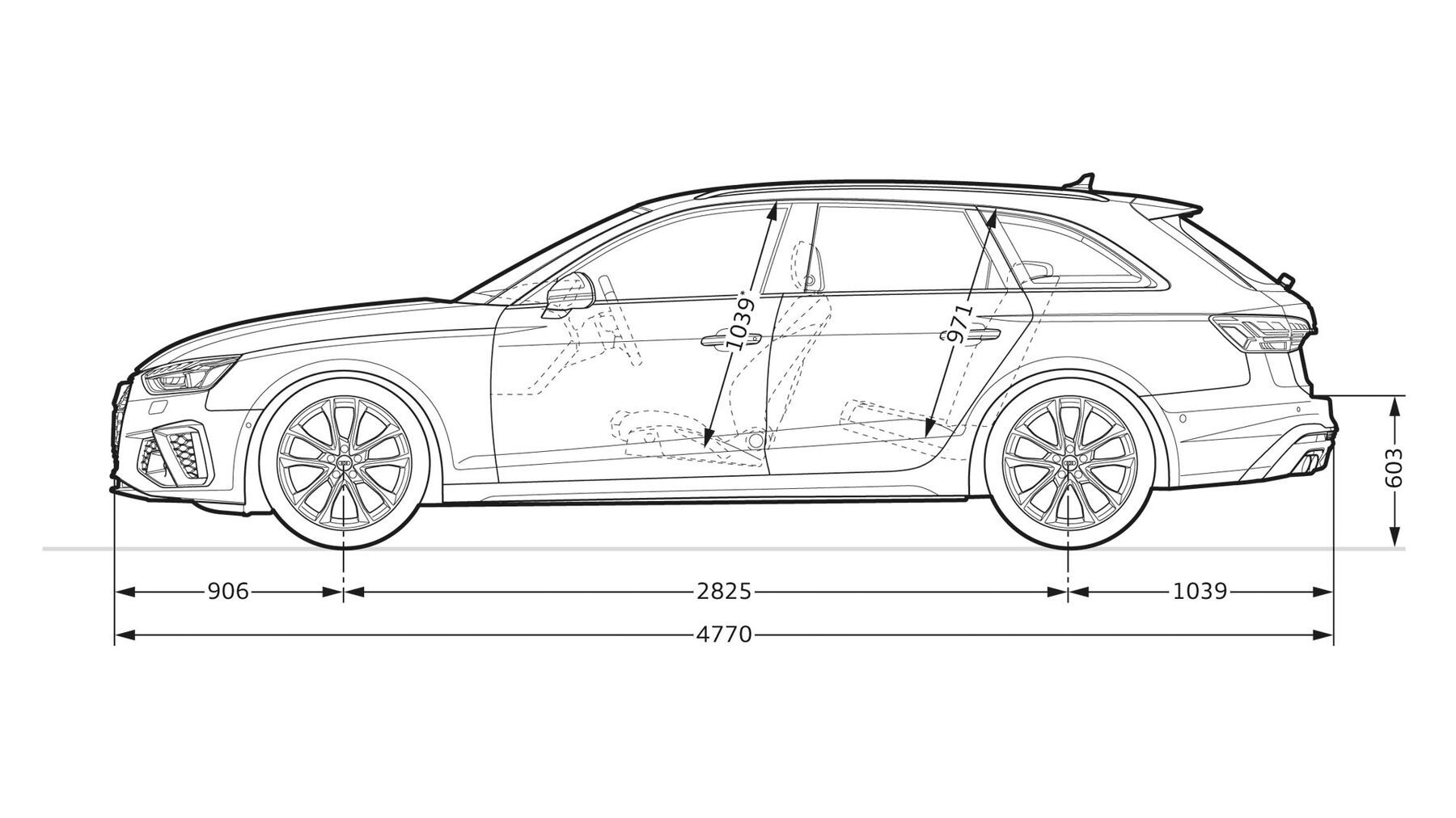 Abmessungen Audi A4