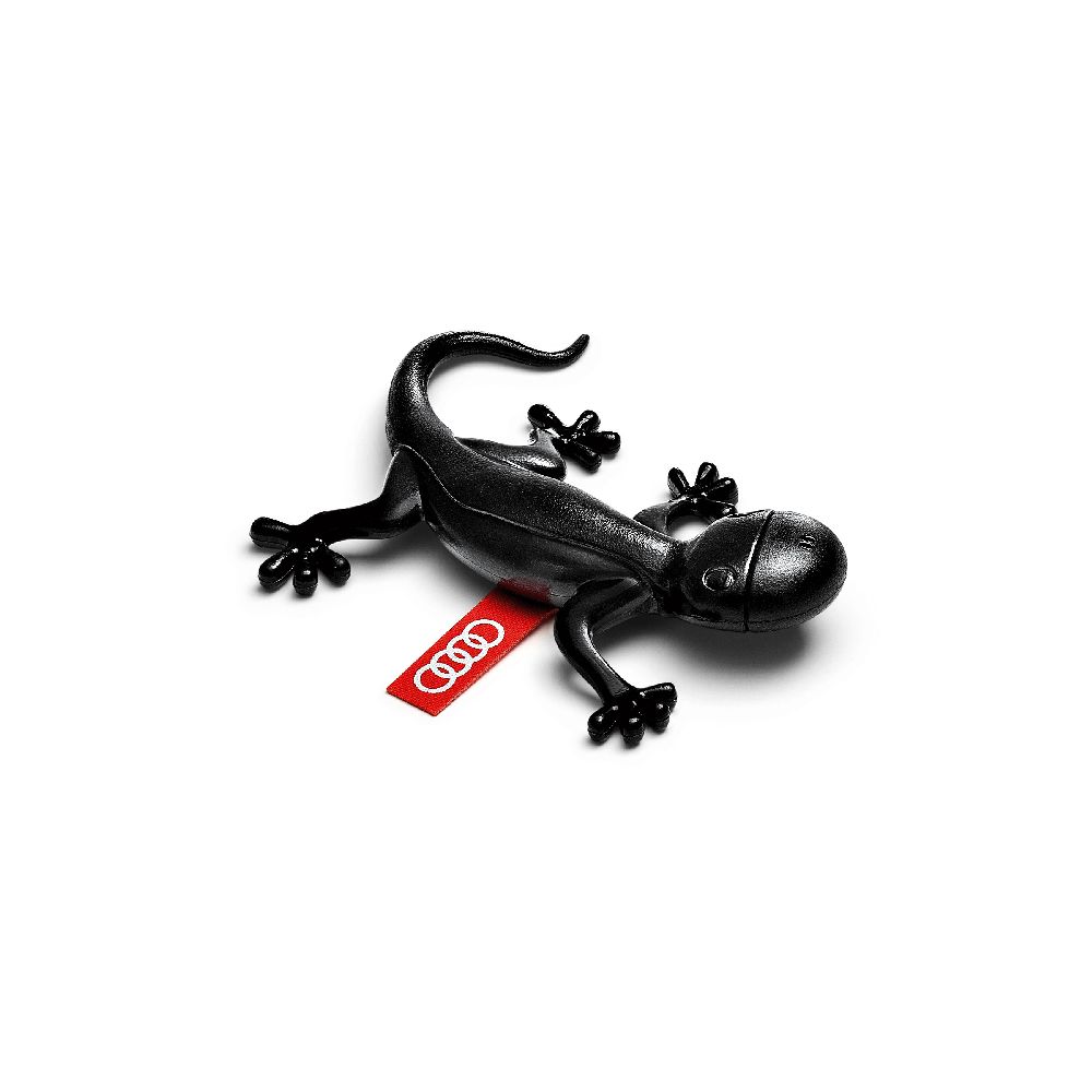 Audi Duftgecko in schwarz.