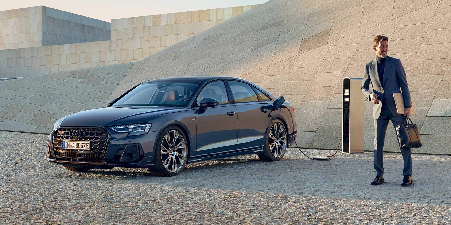 Ladesituation Audi A8 TFSI e