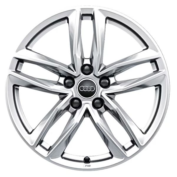 Audi A4 Leichtmetallfelge silbern